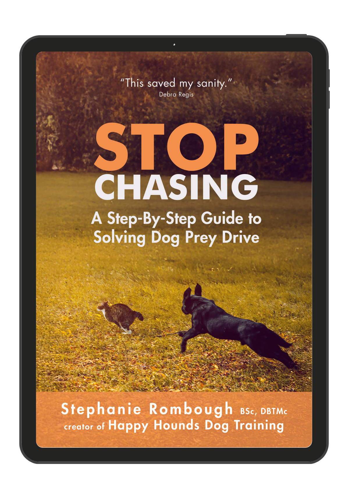 Stop Chasing: A Step-By-Step Guide to Solving Dog Prey Drive (DIGITAL VERSION)