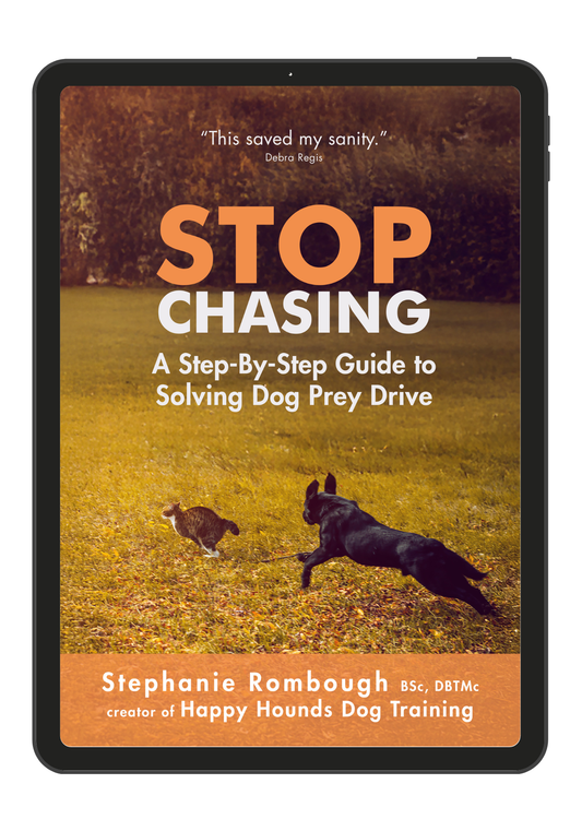 Stop Chasing: A Step-By-Step Guide to Solving Dog Prey Drive (DIGITAL VERSION)
